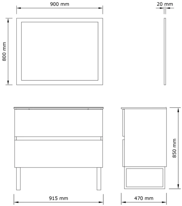 livorno 90 donji deo sa umivaonikom